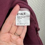 Pact  Purple Organic Cotton‎ Pocket Hoodie Photo 6