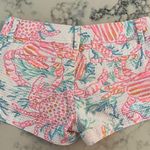 Lilly Pulitzer Getting Steamy Walsh Summer Shorts Vacation Party Beach 00 EUC Photo 0