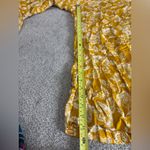 By Anthropologie Viscose Pull On Elastic Waist Plus Size Boho floral wide leg White Photo 4