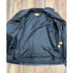 Men's Genuine Leather Jacket Black Zip Up Thinsulate L Made in Turkey Size L Photo 5