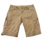 Athleta 6 organic cotton grommet trimmed cargo shorts SH 2994 Photo 13