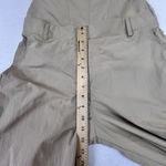 ZARA Strapless Jumpsuit Off The Shoulder Wide Leg Khaki Size S Blogger Fav New Photo 13