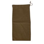 Gucci  Brown‎ Canvas Drawstring Dust Bag Travel Storage Pouch 17x7 Inches Luxury Photo 2