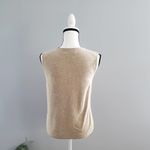 Rena Rowan Woman's Sleeveless Silk Beaded Sweater L Photo 1