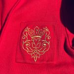 Liz Claiborne Vintage Hilary University Cardigan Lipstick Red Photo 3