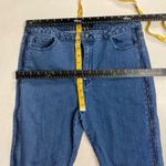 Forever 21 Women’s Jeans Blue Size 30 With Side Zippers Inseam 25” Photo 3