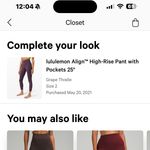 Lululemon Leggings Align Pockets Photo 4