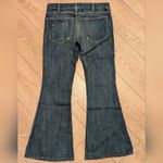 Current/Elliott Current / Elliott 27 Ripped Flare JEANS Boho Rips Denim Hippie Bell bottoms Photo 3