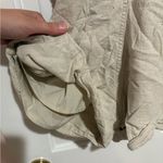 Hollister  Beige Linen Short Overalls Photo 4