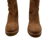 Veronica Beard Women 9.5 Arlo Suede Leather Wedge Boots Hazelwood Tan Brown NWOT Photo 9