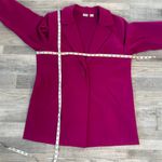 Chico's Magenta Heavyweight One Button Coat Women's Photo 4