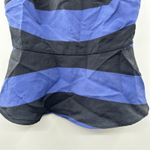 Banana Republic  Dark Gray & Navy Blue Sleeveless Blouse‎ Size 6 Photo 2
