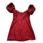 Realisation Par  the Venus mini Dress in red squiggle size M Photo 5
