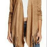 Say What? Say What faux suede open fringe boho 90’s vintage jacket Photo 1