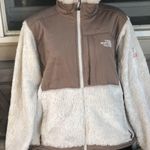 The North Face  white/brown fleece sweater for women Photo 3