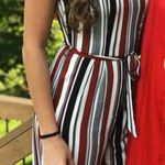 Monteau Striped Romper Photo 0