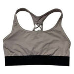 Victoria's Secret Victoria Sport Grey Racerback Sports Bra Mesh Detail Supportive Activewear Small Photo 0