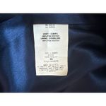 NWT y2k ABS Satin Strapless Cocktail Mini Peplum Dress in Blue Size 10 Photo 8