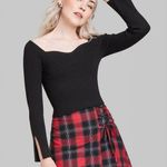 Wild Fable ‼️ Sweatheart Neck Fitted Pullover Sweater‼️ Photo 0