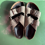 Birkenstock  double strap suede sandals size 37 unisex Adjustable straps Photo 2