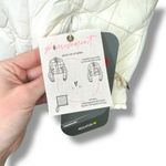 Free People FP Movement x Hatch NWT Ivory Chevron Combo Printed Maternity Puffer Jacket Photo 8