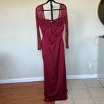 House Of CB  'Perdi' Berry Satin Maxi Dress with Corset NWOT size S A-C.‎ $329 Photo 4