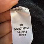 Melrose and Market  Black Short Sleeve Crew Neck Fitted Sweater Size S Photo 4