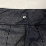 Lululemon ‎ Heather Gray Zip Hem Capri Legging Photo 3