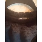 ZARA Women's Black Faux Fur Quilted Cropped Sweater Size S Plush Soft Pullover Photo 3