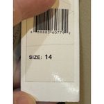 Eliza J Women Dress Size 14 Black Sleeveless Maxi Stretch Rhinestones Photo 5