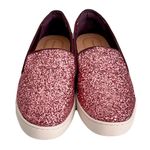 Birdies NWOB  Pink Ombre Glitter ‘The Swift’ Slip On Sneakers, Size 8 Photo 3