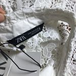 ZARA   White Lace Sleeveless Top NWT Photo 4