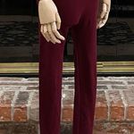 Love Charm burgundy leggings / S/M / NWOT Photo 1