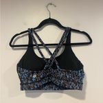 Lululemon Blue black and brown patterned energy bra Photo 3