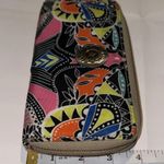 Kipling Wallet - Pink/Green/Orange/Black/Blue Colors - Beautiful Design Photo 7