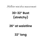 Hollister  Women’s Geometric Y2K Style Skater Dress Short Sleeve Mini Flare XS Photo 8