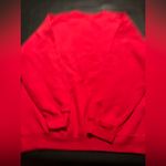 McDonalds ugly Christmas crewneck sweatshirt Christmas tree plus size 2XL Red Photo 4