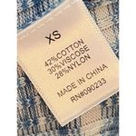 LA Hearts L.A. Hearts Women's XS Uptown Keyhole Crop Cardigan Blue Heather Preppy Coquette Photo 5