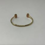 Kendra Scott Elton Open Cuff 14k Yellow Gold Plated Hot Pink Pinch Bracelet Photo 3