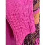 Lauren Moshi  Helena Rasta Lion Sweater Pink Small Photo 4