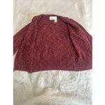 Liz Claiborne Womens Cardigan Red Size M Photo 7