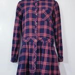 Current/Elliott Plaid Flannel Dress Photo 0