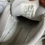 Converse White Sneakers Leather Tennis Cheerleading Shoes Athletic Womens Size 5 Photo 5