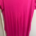 Heimish USA Vibrant Pink Shortsleeve Maxi Dress size large Photo 7