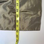 J.Crew  NWT Army Green 100% Silk Strapless Mini Dress Photo 9