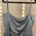 House Of CB  'Costanza'‎ Light Jade Maxi Dress blue NWOT size L Photo 14