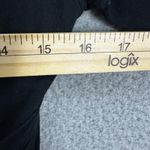 Pure Collection Dress Womens 10 Black Quiet Luxury Midi Boho Minimalist Preppy Black Photo 3