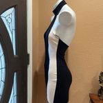 G by Guess  black and beige halter dress Photo 4