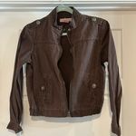 Target Women’s Brown Denim Jacket size medium Photo 0
