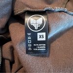 Alfa Forward AFWD Sweatshirt Womens Small Olive Sleeveless Hooded Pullover Black Size XS Photo 3